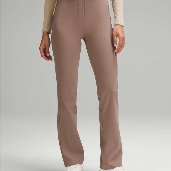 lululemon athletica Pants - Lululemon Smooth Fit pants in color Taupetastic. Size 6.